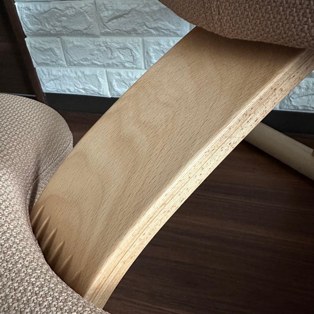 美品 バランスイージー 現行 アムンゼン生地 ベージュ ショートフレーム