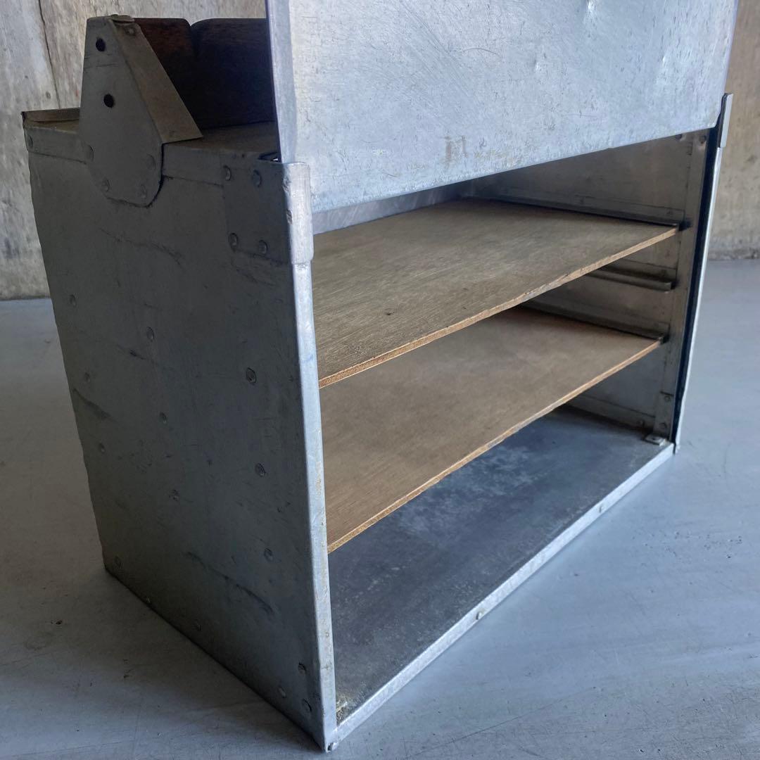 岡持ち おかもち 横長 大型 昭和レトロ ヴィンテージ レトロ 古道具 ④