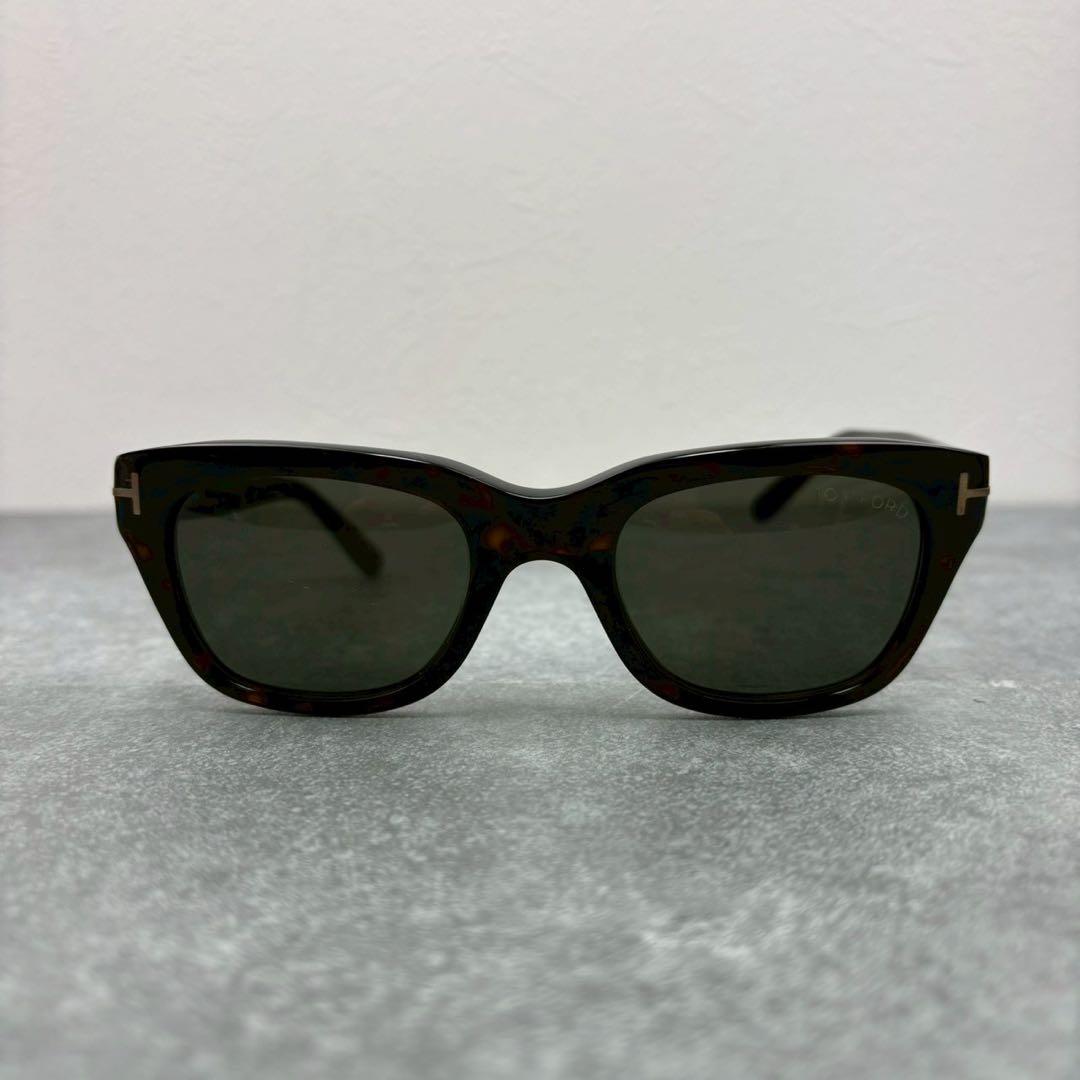 美品 トムフォード TF237 サングラス メガネ フレーム べっ甲 メンズ