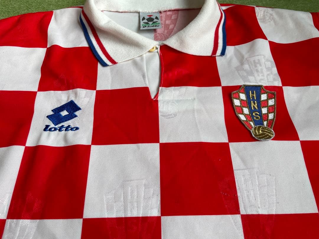 超稀少 正規LOTTO 1996 クロアチア代表ユニフォーム(H)