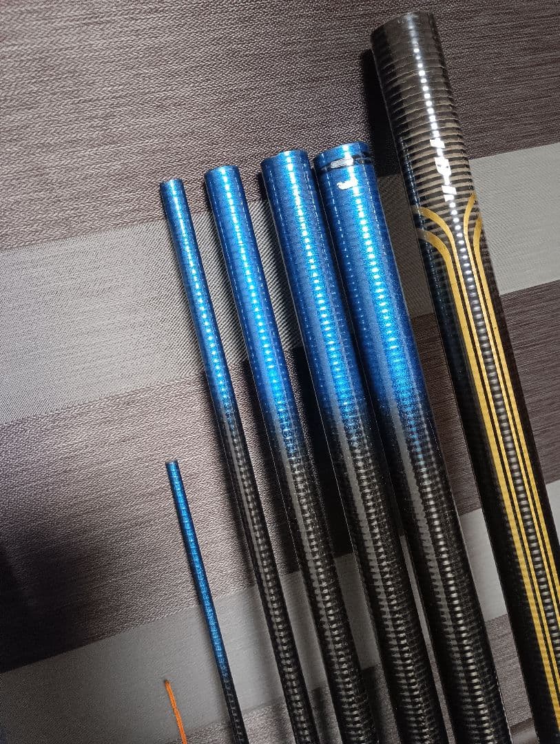 シマノ、リョービ、ダイワ鮎竿