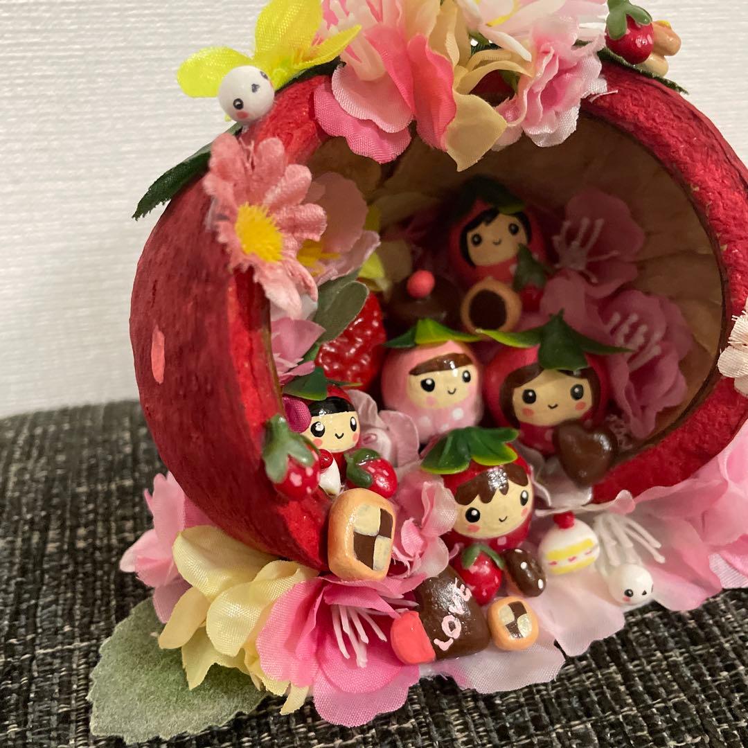 【一点もの】ひな☆ひな祭りの飾り