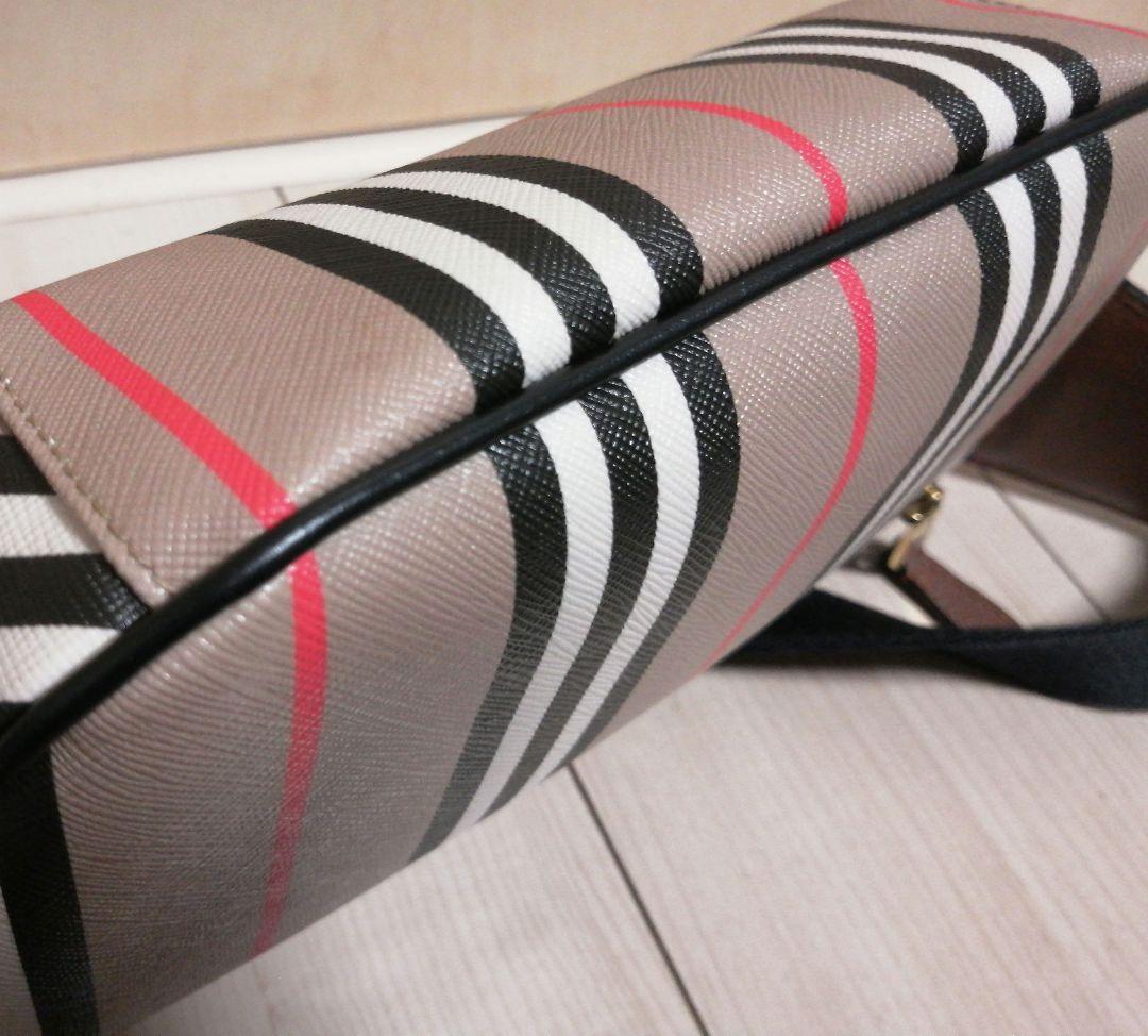 バーバリー BURBERRY ボディバッグ ヴィンテージチェック ベージュ