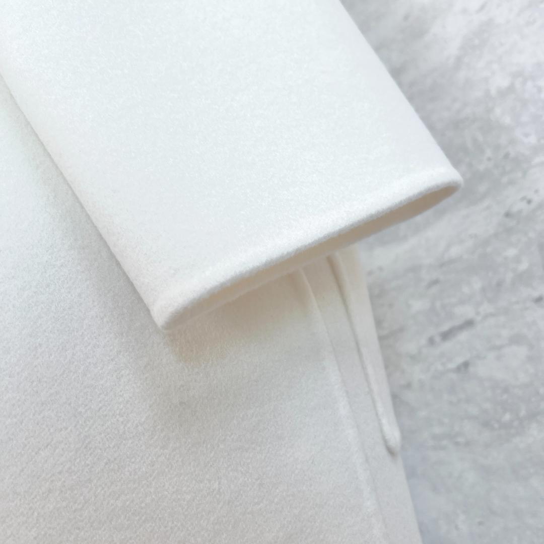 新品未使用タグ付★HERMES★カシミヤ100★ダブルフェイス★ロングコート