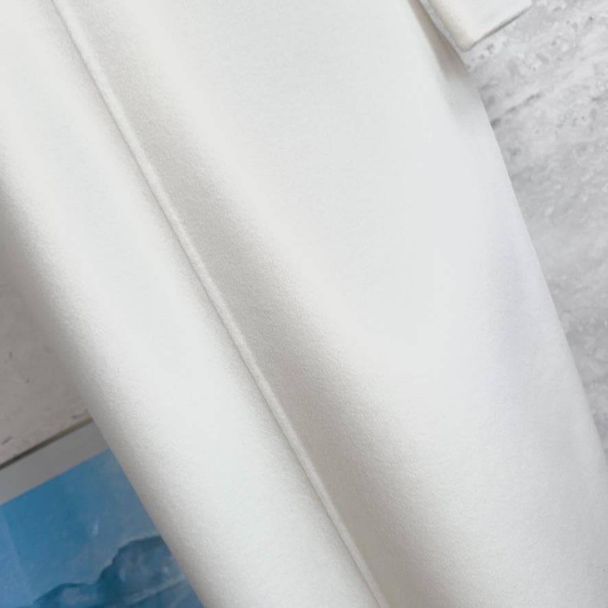 新品未使用タグ付★HERMES★カシミヤ100★ダブルフェイス★ロングコート