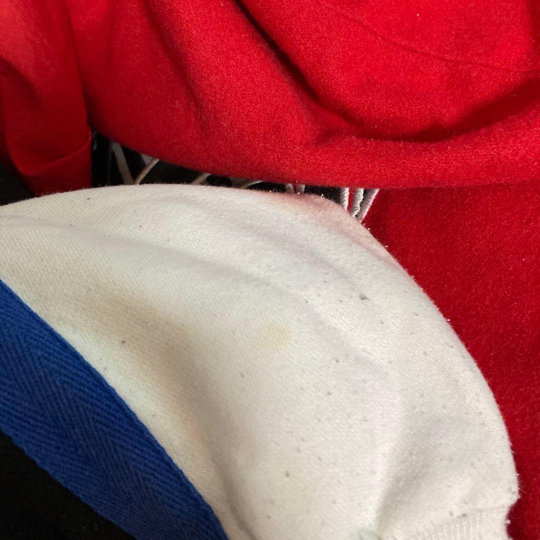 adidas スウェットトレーナー　切替ボーダー　ヴィンテージ　日本Lサイズ