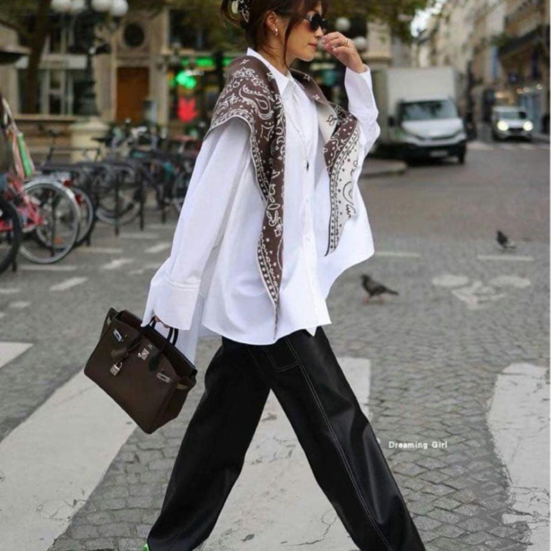 ジプソフィア【新品】 Paisley Knit Stole　ブラウン