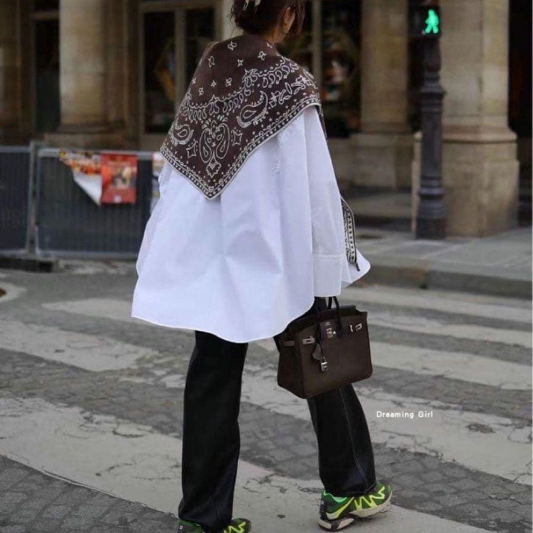 ジプソフィア【新品】 Paisley Knit Stole　ブラウン