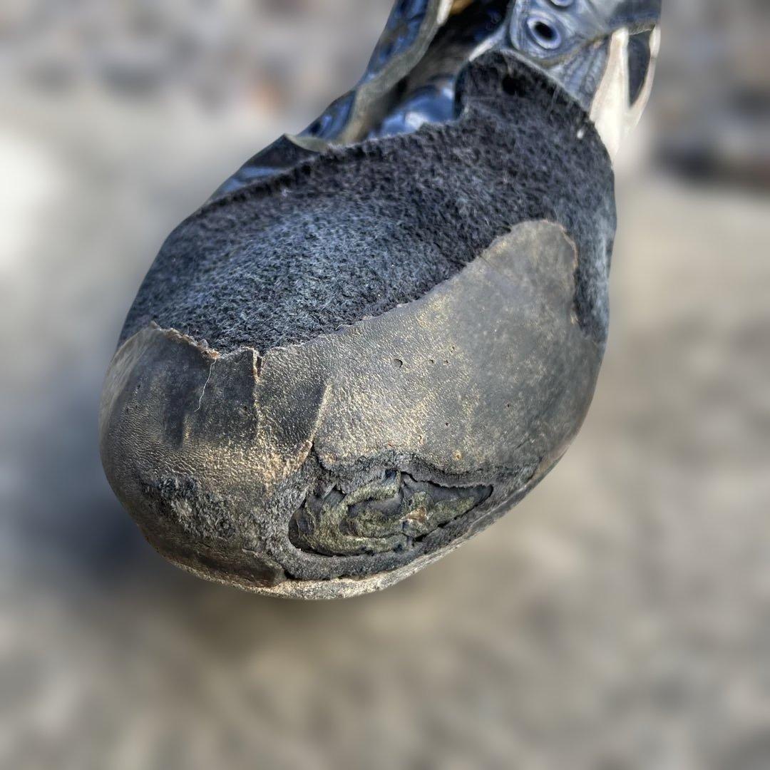 ミズノプロ 26.0cm プロ支給品 実使用 スパイク ネイビー ホワイト 野球