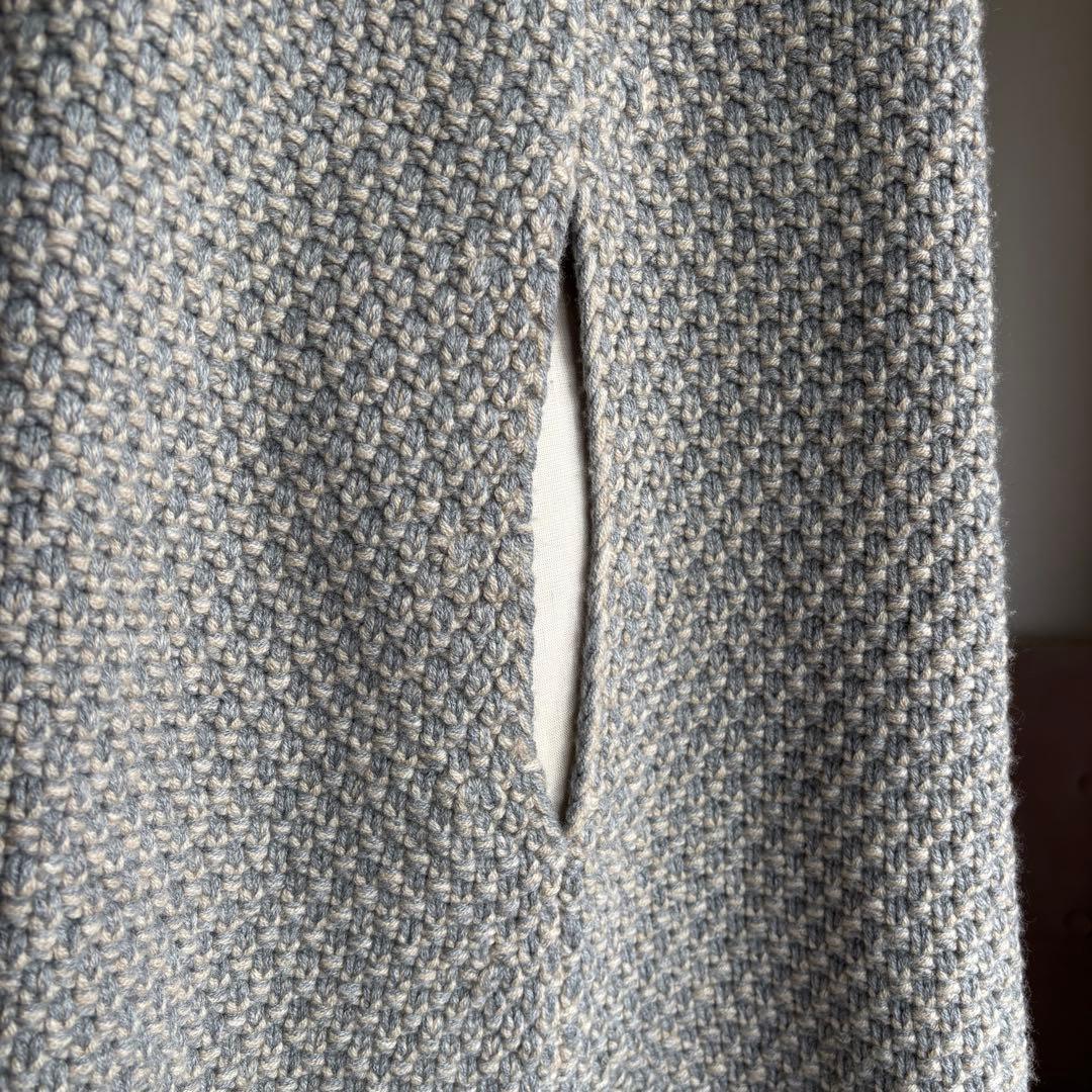 ファビアナフィリッピ　ニット　ポンチョ　シルク　カシミヤ　S