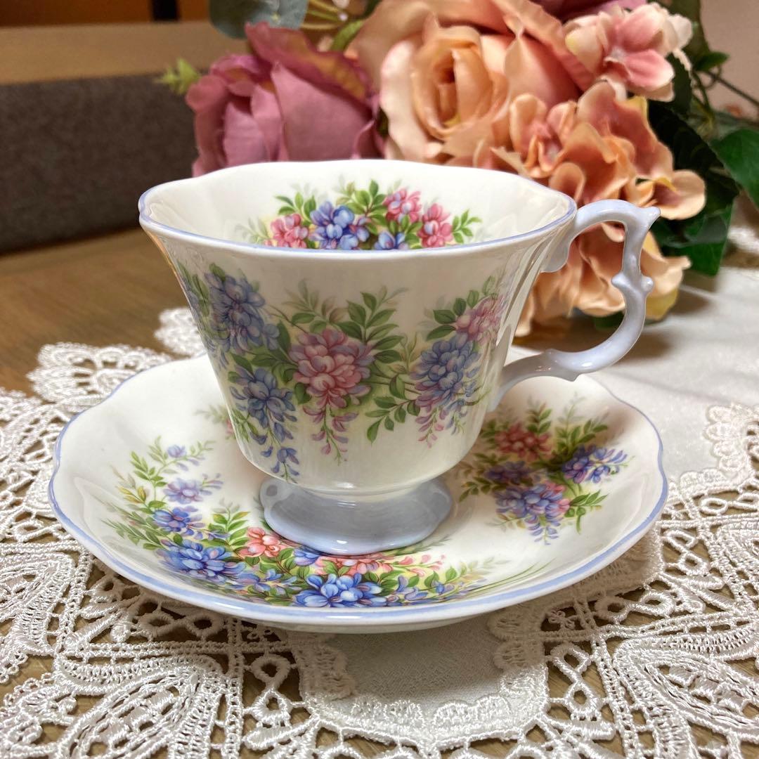 ロイヤルアルバート ブロッサムタイムシリーズ 藤の花♡ - メルカリ