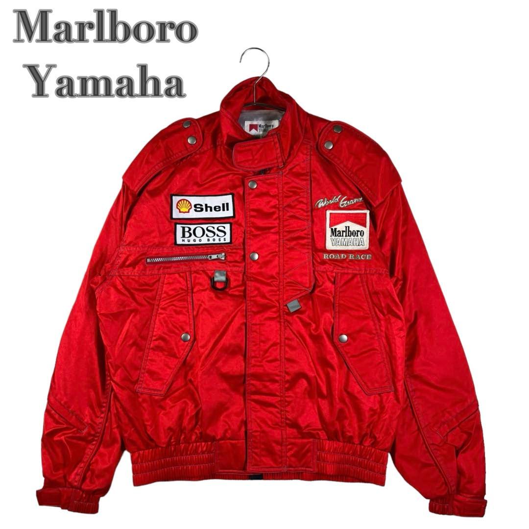美品 YAMAHA MARLBORO ヤマハ マルボロ レーシングジャケット - メルカリ