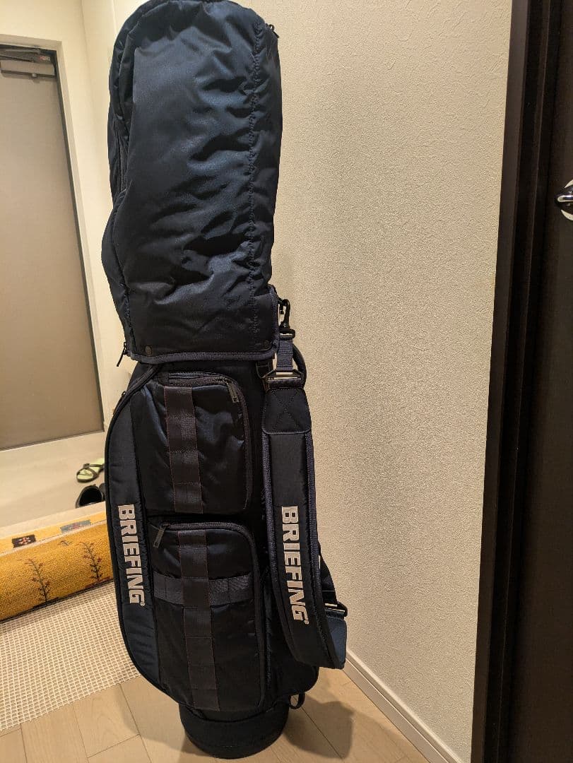 BRIEFING ゴルフバッグ CR-6ネイビー　軽量　ブリーフィング