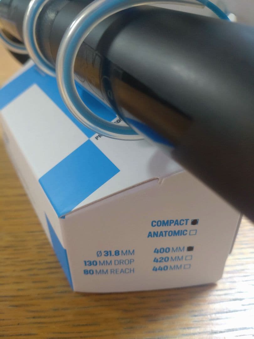 【未使用】プロ(PRO) ハンドルバー VIBE カーボン コンパクト