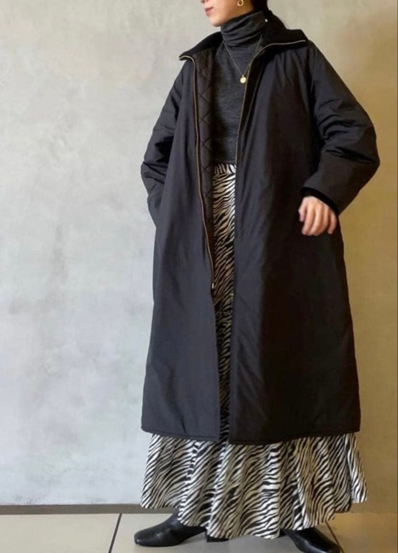 Curensology ＜&RC＞リモンタAラインコート　ドライクリーニング済