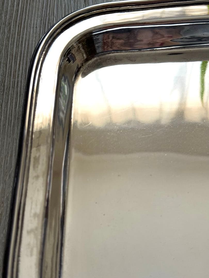 ラルフローレン　シルバートレー　長方形トレー 約54cm✖️23cm