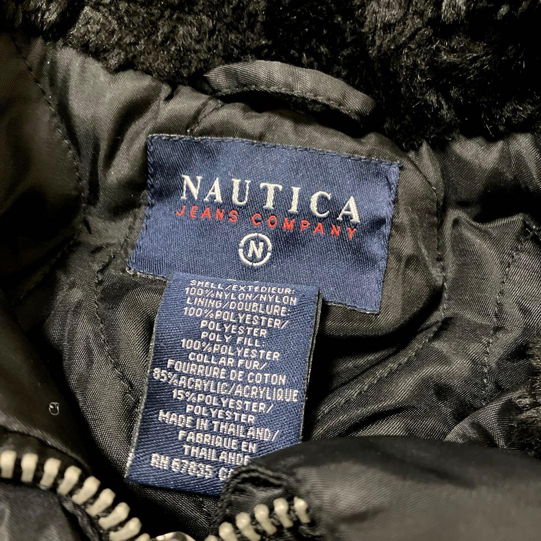 NAUTICA N-2B N2B black flight bomber jkt - メルカリ