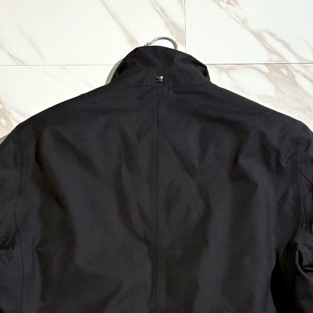 Montecore ダウンジャケット ステンカラーコート ナイロン46 ブラック