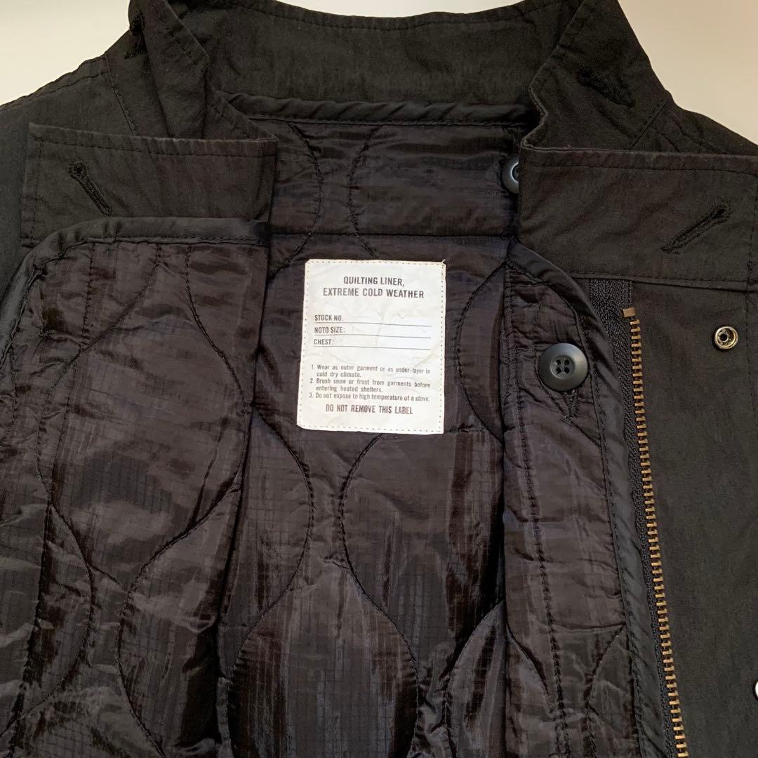 【FREAK'S STORE】 ブラック モッズコート　3WAY Ｌsize