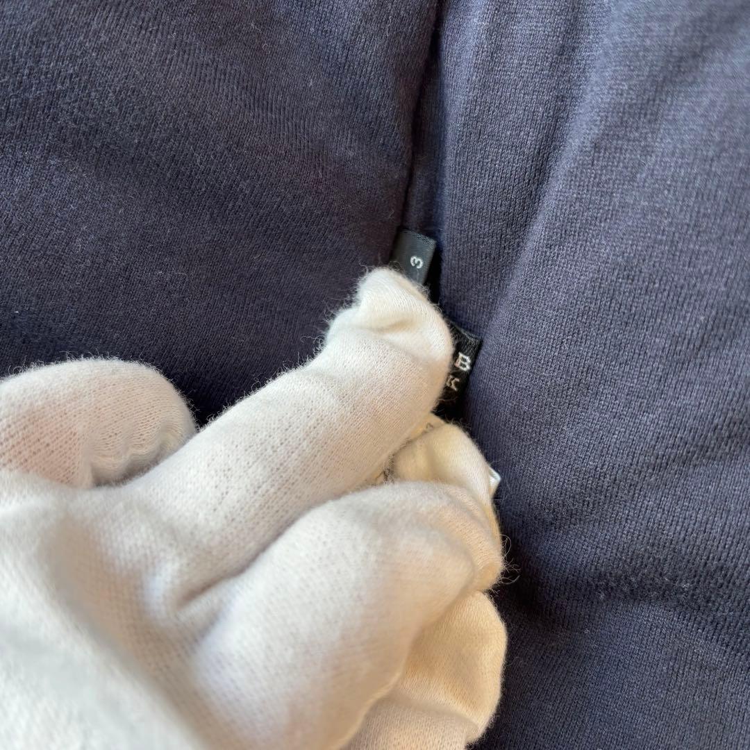 専用✨ バーバリー 中綿 ベスト フード付 L ワッペン コットン グレー