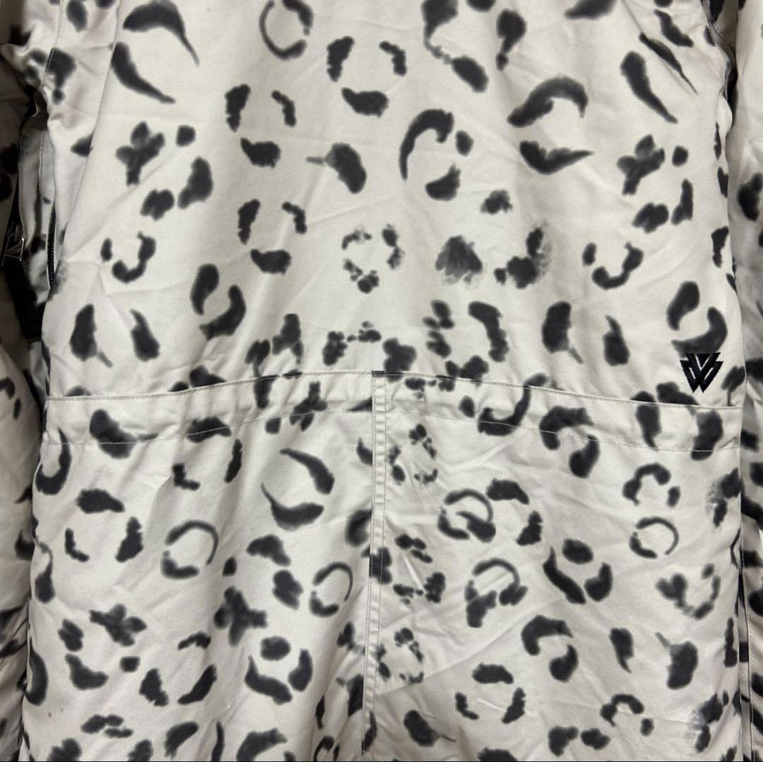 値下げ交渉⭕️ バートン【S】レオパード柄 防水スノーボードジャケット　ウェア