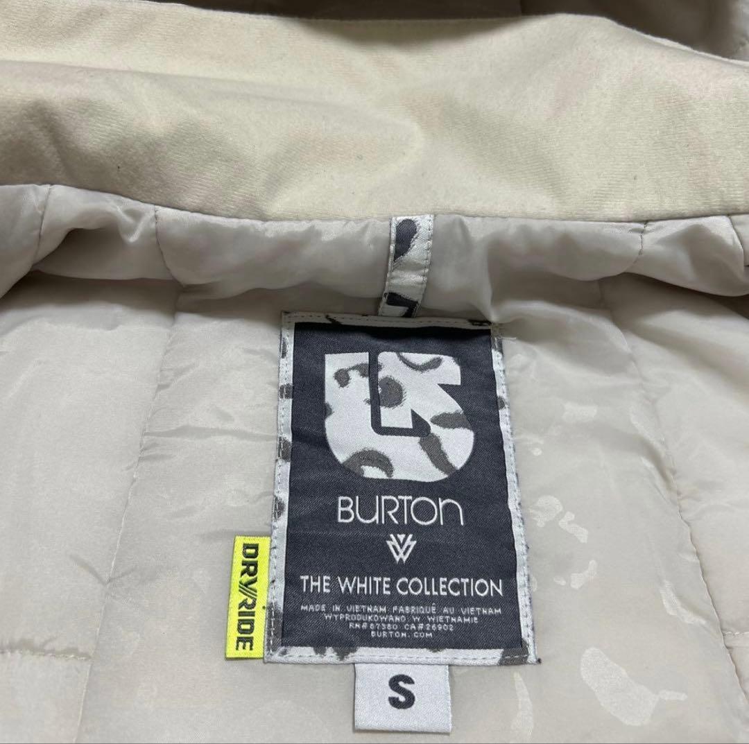 値下げ交渉⭕️ バートン【S】レオパード柄 防水スノーボードジャケット　ウェア