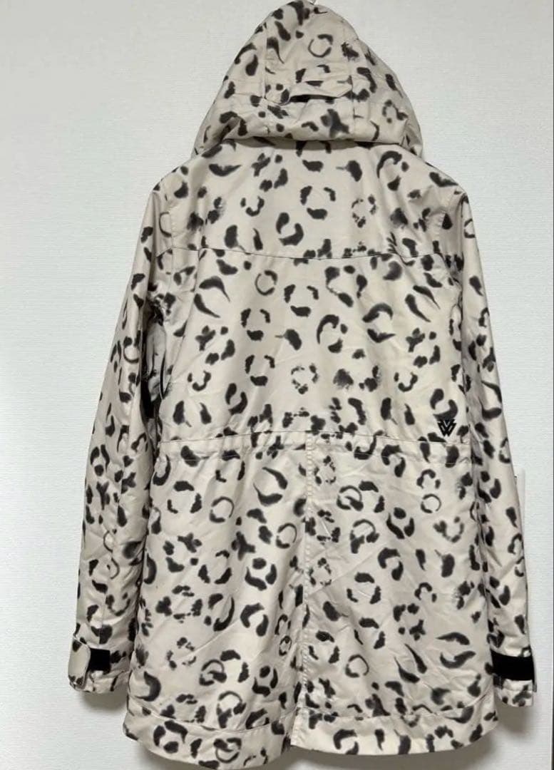 値下げ交渉⭕️ バートン【S】レオパード柄 防水スノーボードジャケット　ウェア