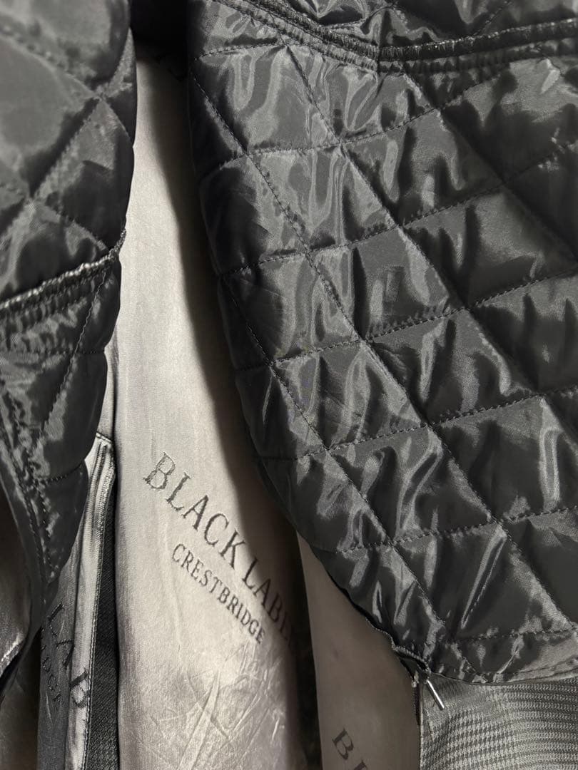 ブラックレーベル　ステンカラーコート　メンズM