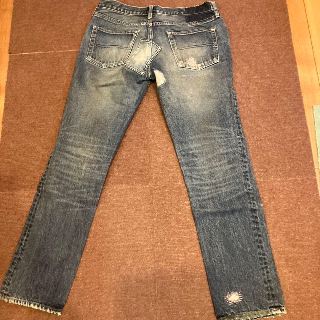 S*y様 アンダーカバー but beautiful期 ダメージ加工 デニム サ - メルカリ