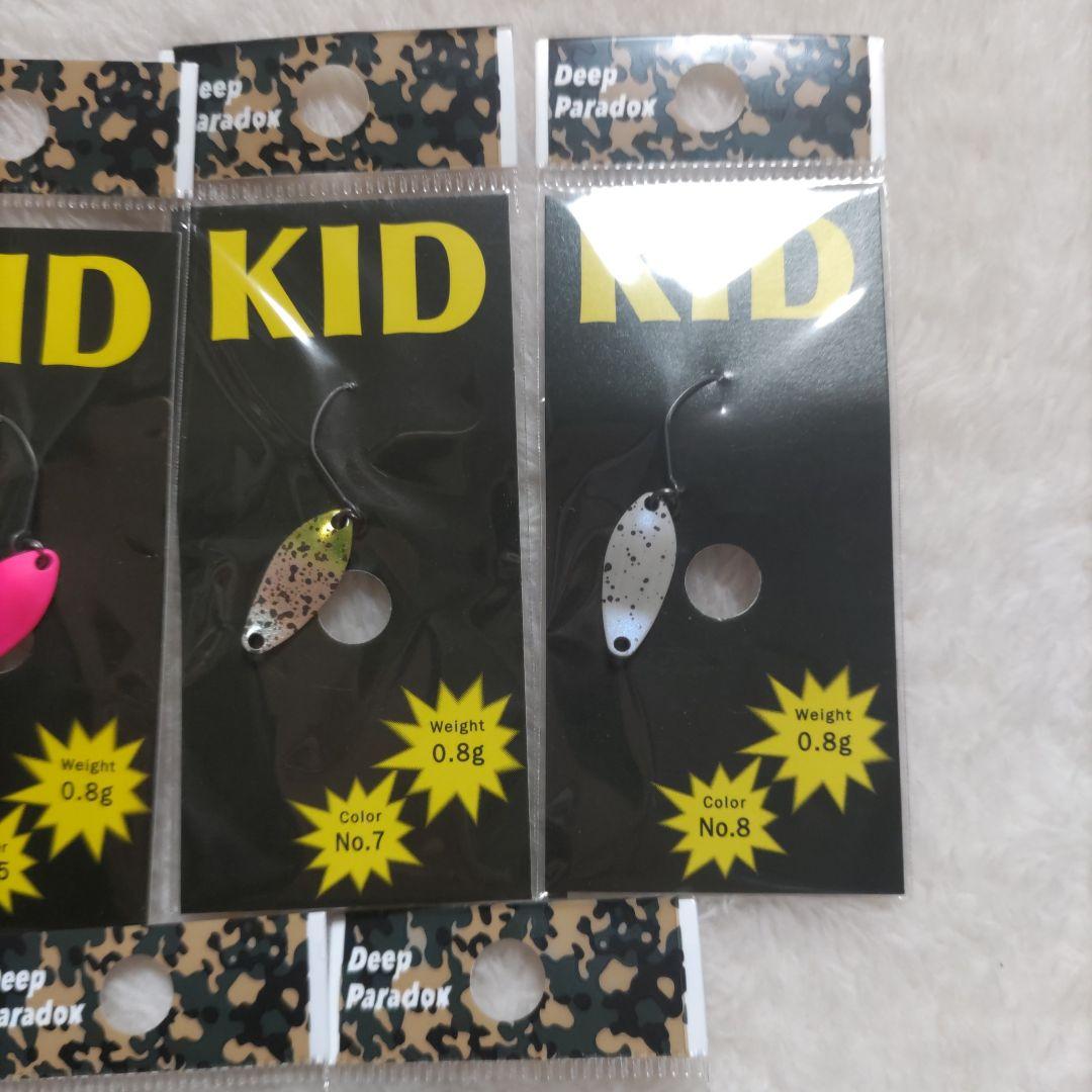 KID-DADDY（9枚） 、KID（9枚）　スプーンセット計18枚