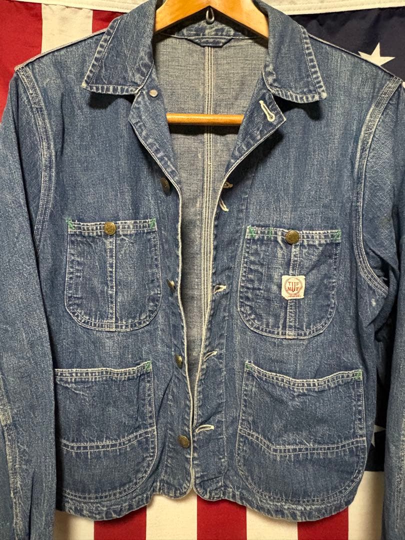 50s ヴィンテージ tufnut エンジニアジャケット デニム