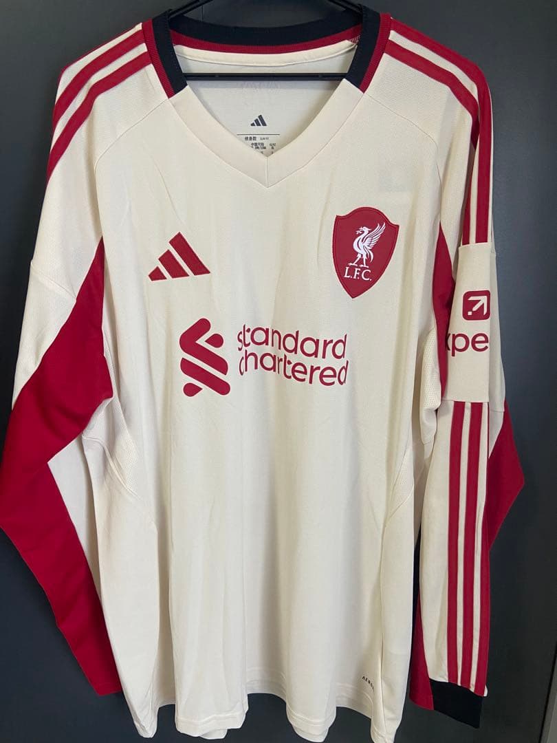 【正規品】リヴァプール 25/26 AWAY 長袖ユニフォーム