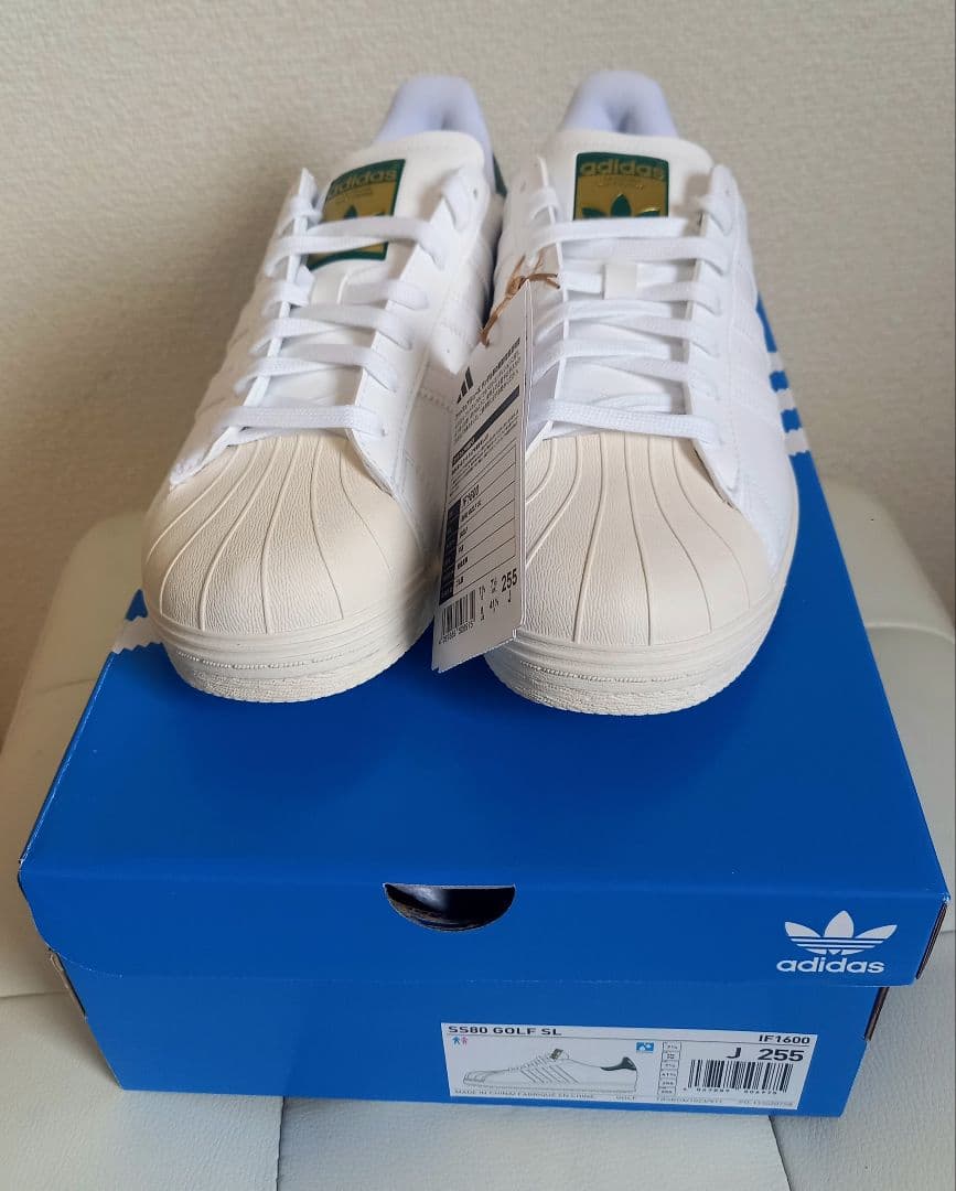 ☆新品未使用 アディダスゴルフ SS80 ゴルフ 25.5cm /ゴルフシューズ