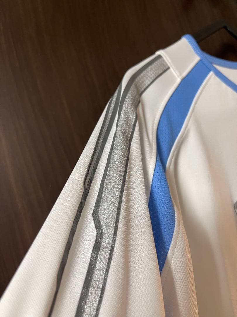 2006 川崎フロンターレ 実着用品 別注 ユニフォーム 西山貴永 + 直筆缶