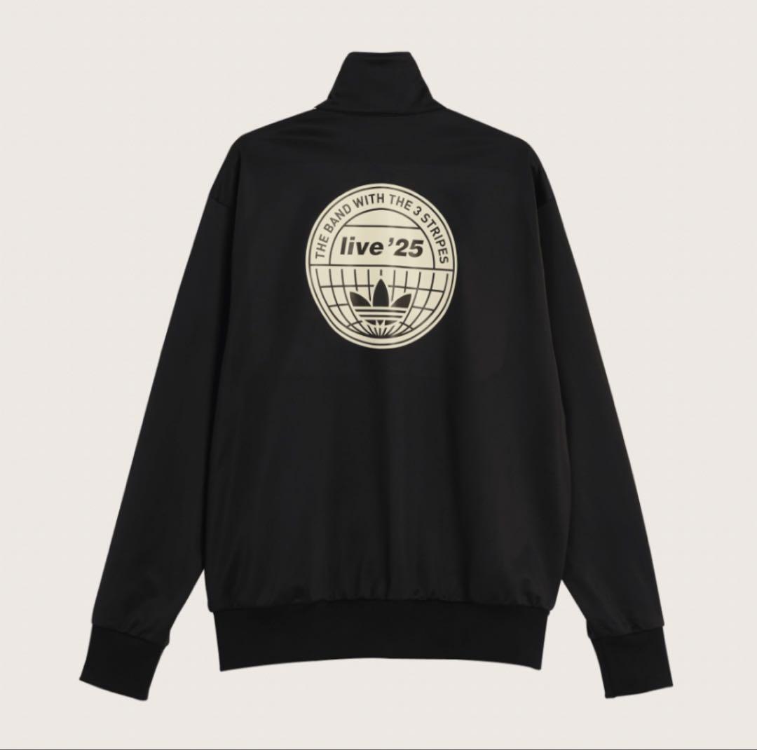 ● 新品 adidas x oasis ファイヤーバード 黒 M