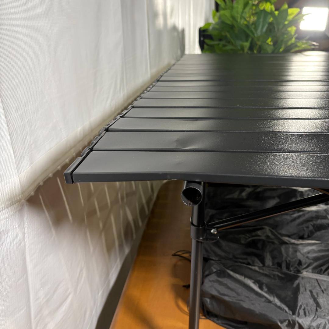 Hxuolue屋外用ピクニックテーブルと椅子のセット、超軽量、折りたたみ式、組み