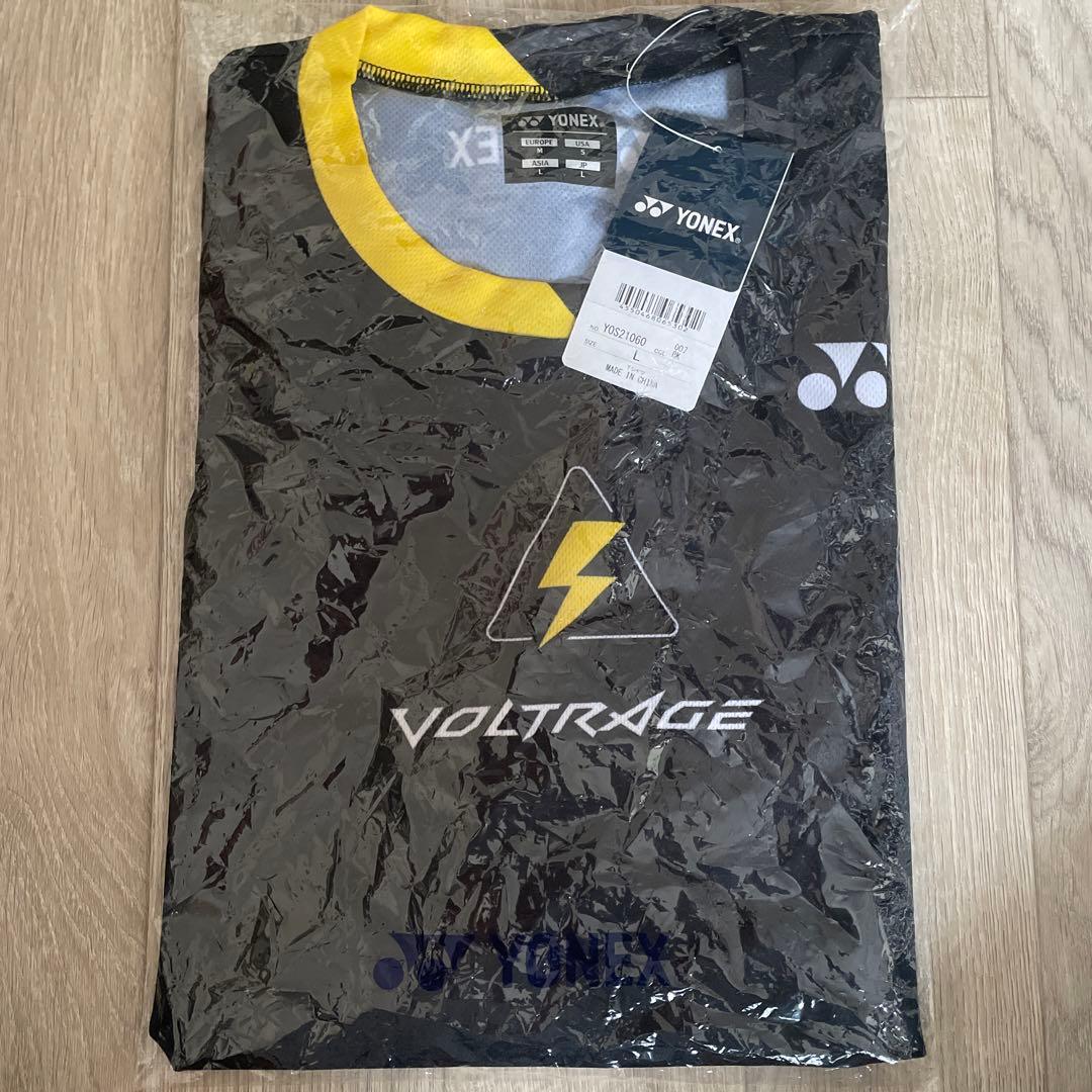 Lサイズ】ヨネックス限定 tシャツ ボルトレイジ7 tシャツ 新品未使用