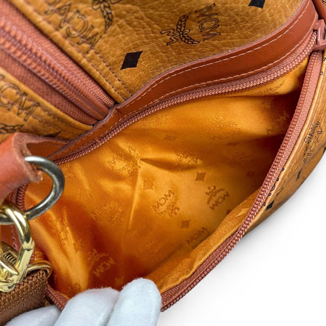 美品　MCM ボストンバッグ　旅行バッグ　ヴィセトス　モノグラム　ショルダー