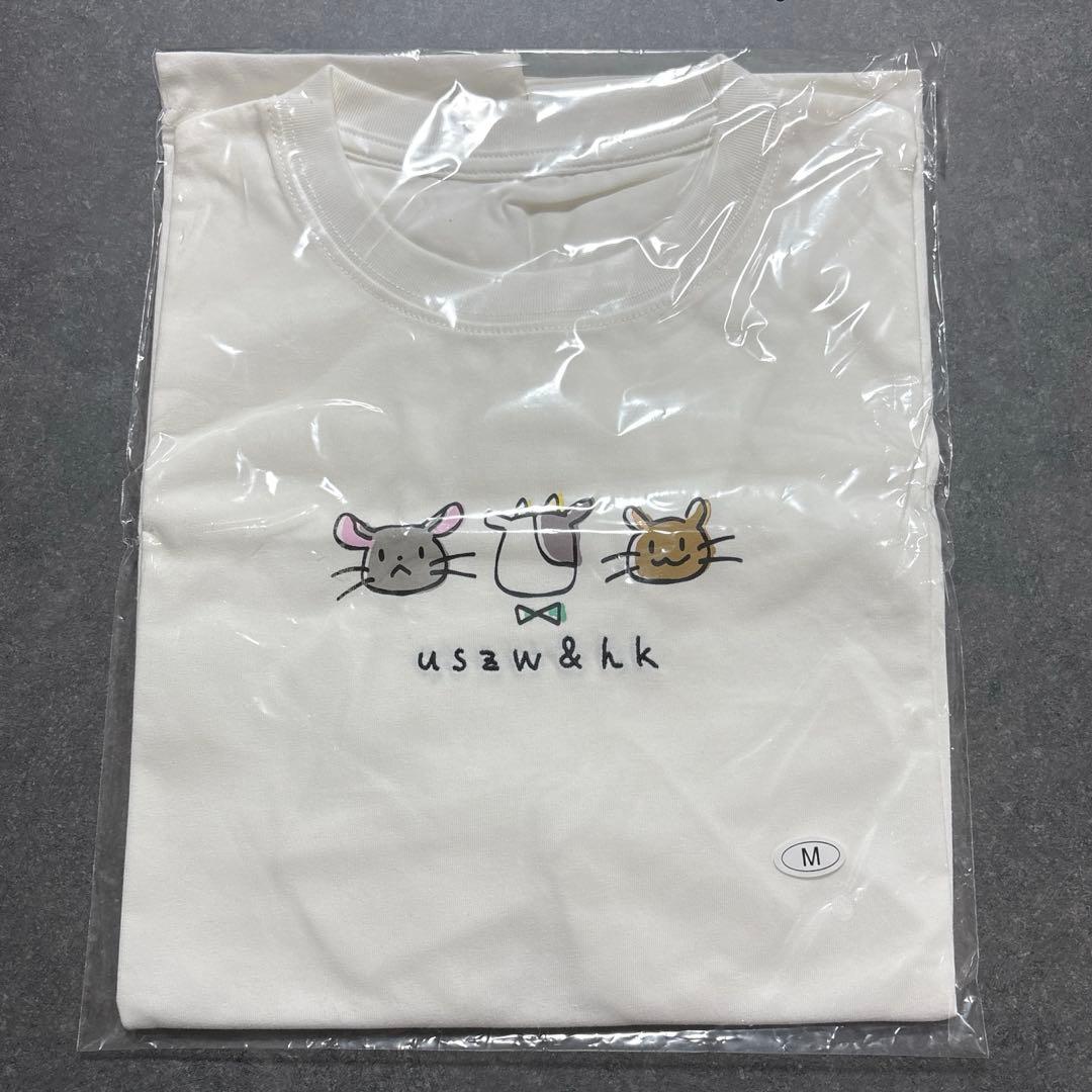 牛沢 うしざわ トップ4 手書きデザイン Tシャツ Mサイズ - メルカリ