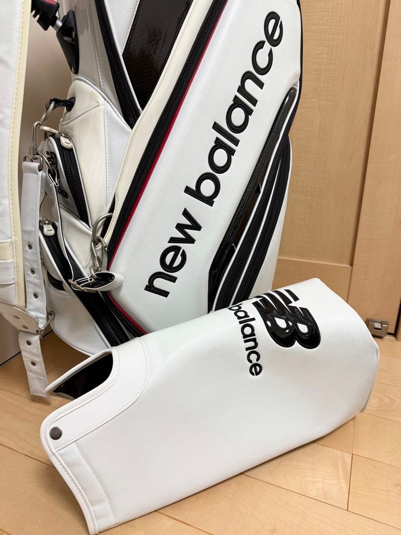 限定★ニューバランス★キャディバッグ★ツアーモデル★ゴルフ★プロモデル★レア★白