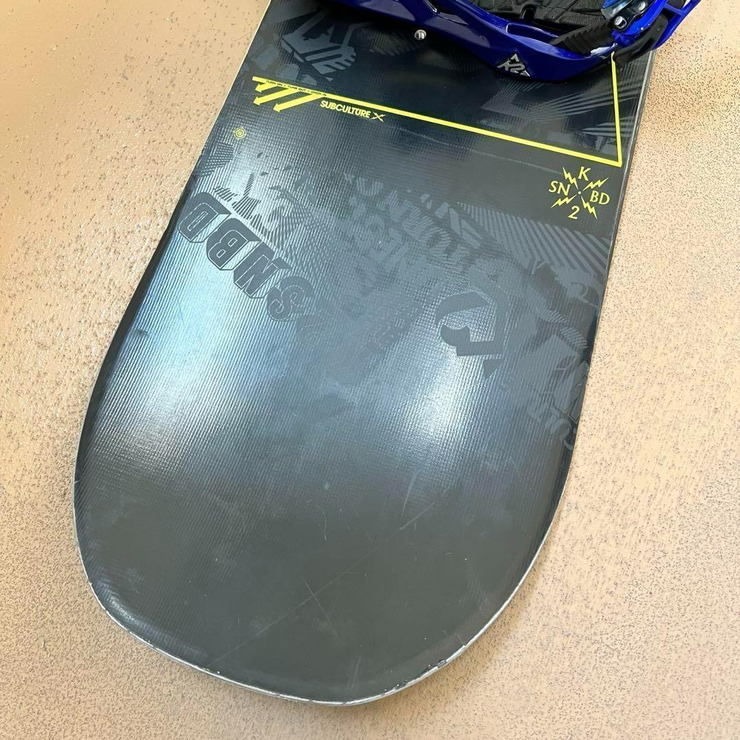傑作ボード！ K2 ハイブリッド キャンバー SUBCULTURE 153