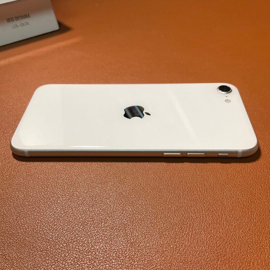 【SIMフリー128GB】iPhone SE 第3世代 スターライト BT85%
