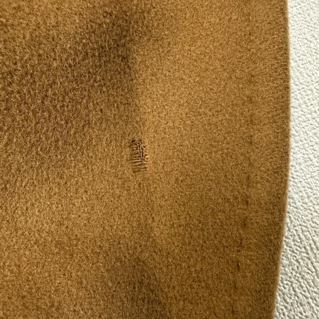 セオリーリュクス ロングコート ラップデザイン カシミヤ100％ M キャメル