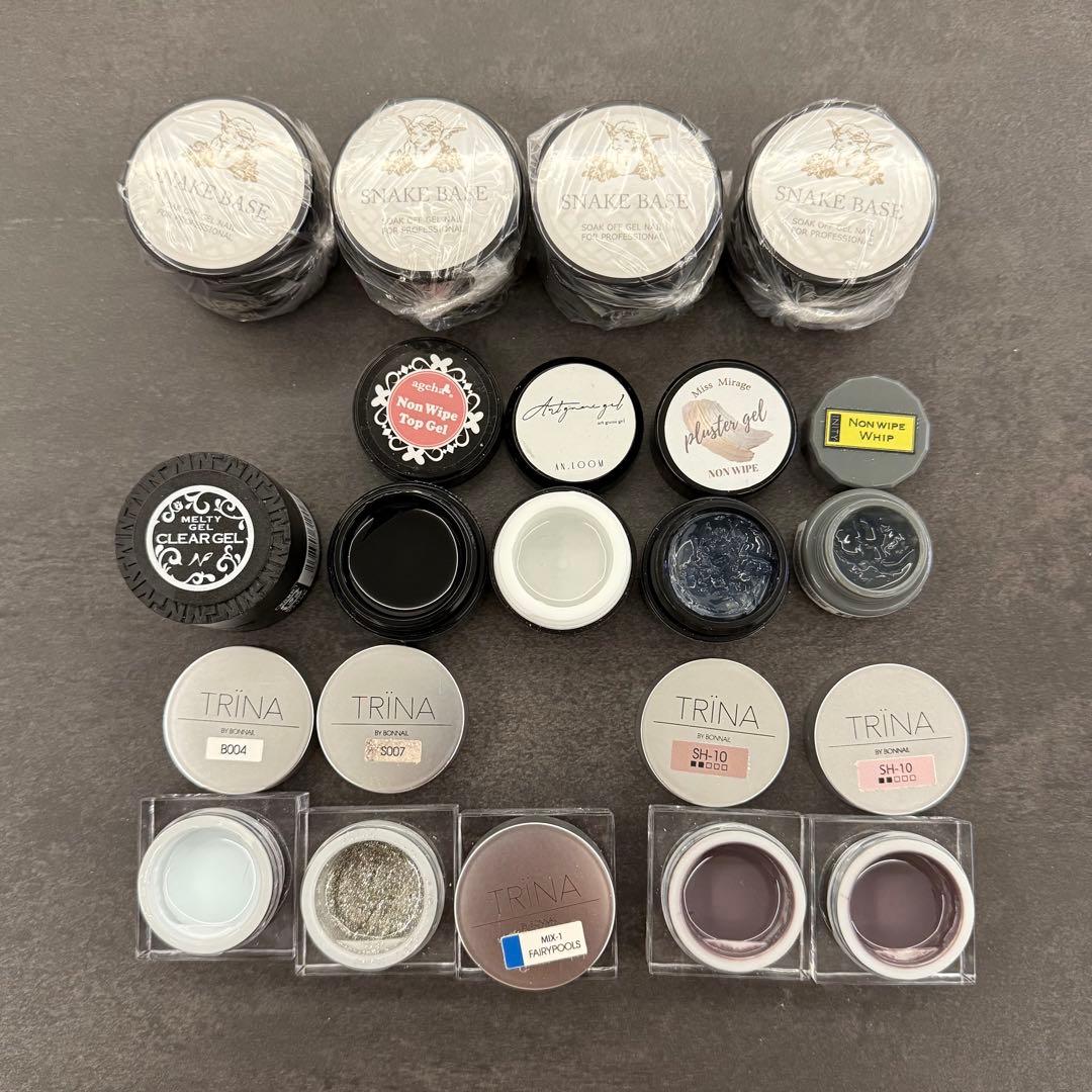 美品 クリア・カラージェル30個セット！まとめ売り プレゼント付♪