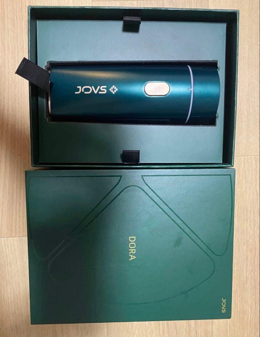 JOVS 脱毛器 グリーン タッチ式