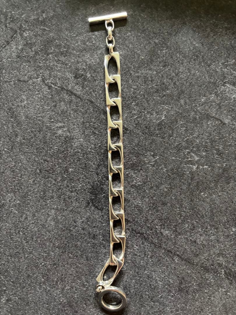 美品　old gucci ヴィンテージ　シルバー925 ブレスレット　スクエア