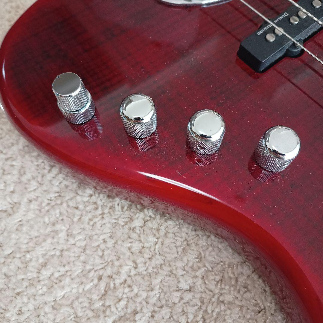 美品】LAKLAND ベース SK-44-AJ (Black Cherry) - メルカリ