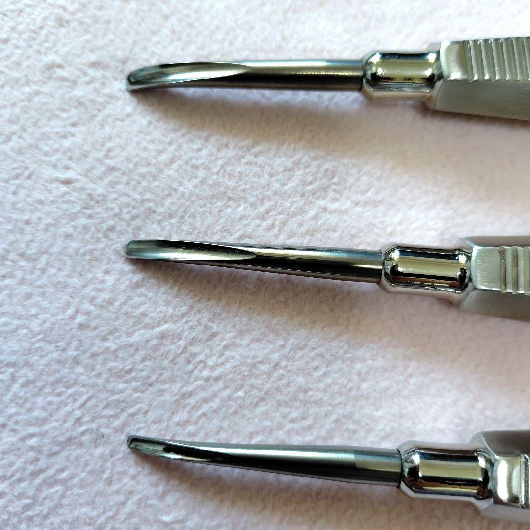 ヘーベル5本　チタン製エレベーター　挺子　歯科