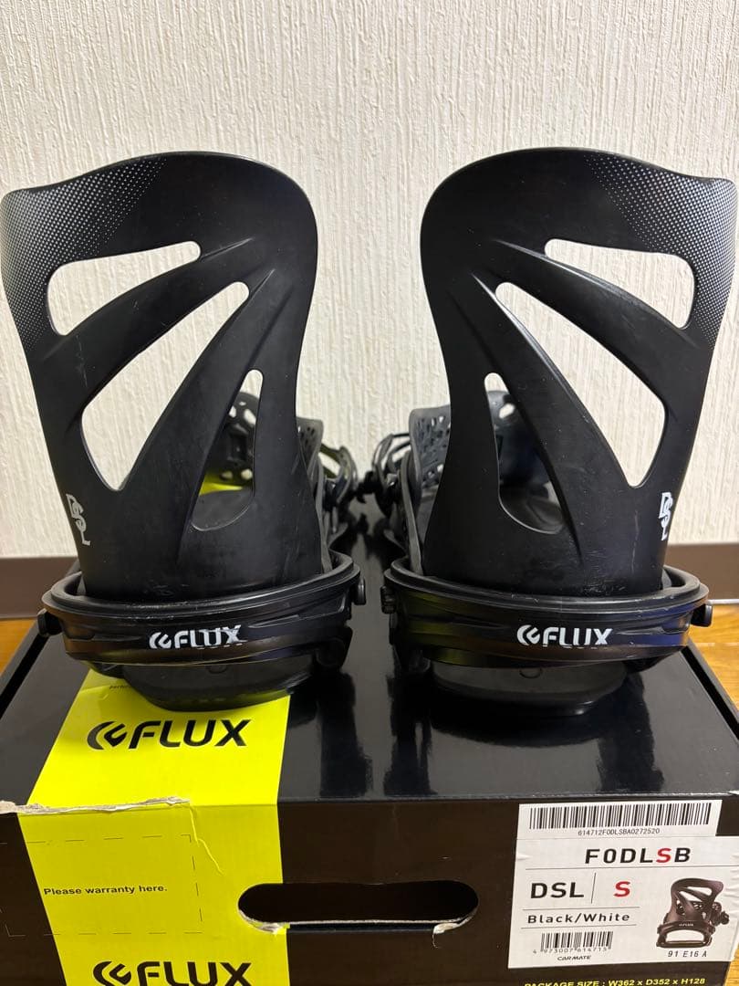 FLUX DSL ビンディング S ブラック/ホワイト