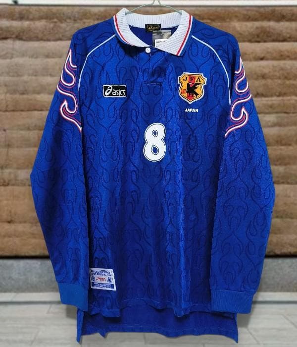 98 日本代表 長袖 ユニフォーム 8番 中田英寿